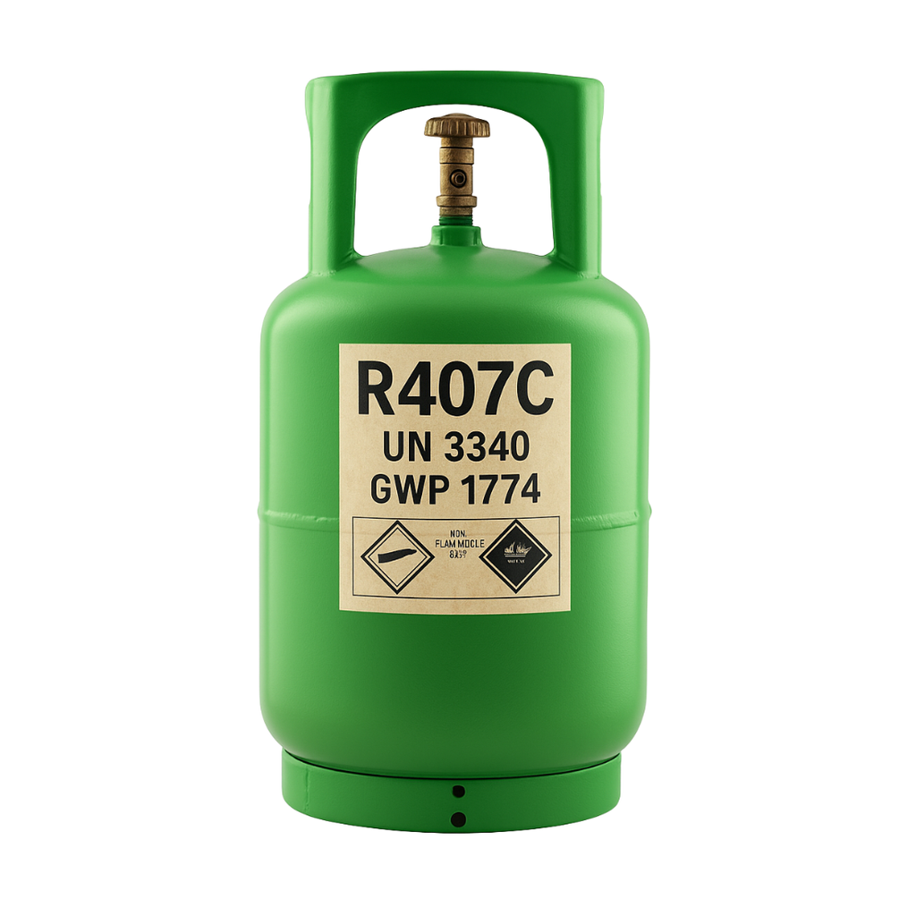 R404A / R407C – Botella de 12 kg